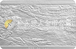 中國(guó)古代名畫(huà)系列（清明上河圖）紀(jì)念銀幣2盎司長(zhǎng)方形銀質(zhì)紀(jì)念幣