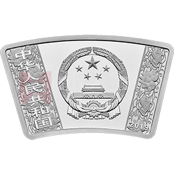 2019中國(guó)己亥（豬）年金銀紀(jì)念幣30克扇形銀質(zhì)紀(jì)念幣