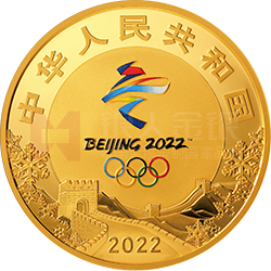 第24屆冬季奧林匹克運(yùn)動會金銀紀(jì)念幣（第1組）150克圓形金質(zhì)紀(jì)念幣